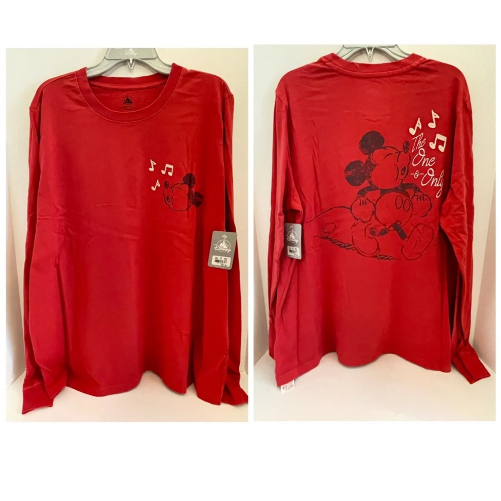 DISNEY Mickey Mouse Men’s Long Sleeve Shirt